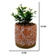 thumbnail image 3 of Planta Artificial Macetero Cerámica Antiguo Vintage Naranjo, 3 of 3