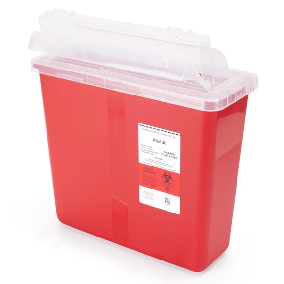 Contenedor Para Objetos Punzantes De 5 Litros Para Uso Doméstico Y Profesional
