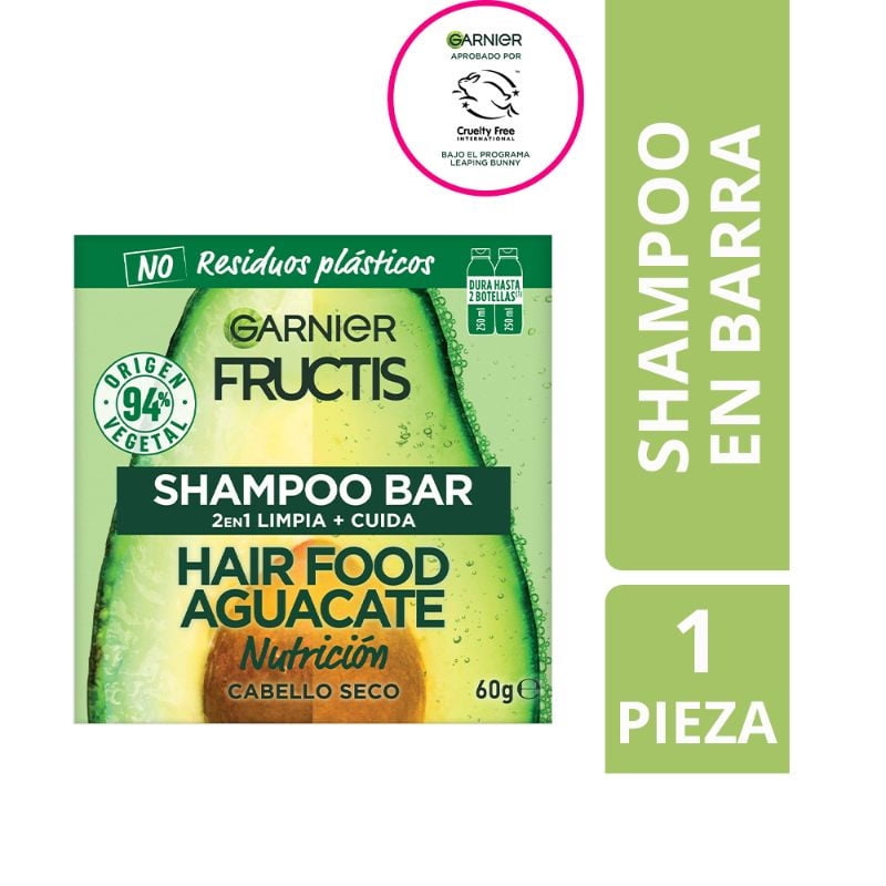 Fructis - Shampoo Hf Barra Avocado.