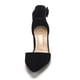 thumbnail image 4 of Zapatos DREAM PAIRS ANNEE Tacones Gruesos de Nubuck Negro Talle 8, 4 of 8