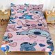 thumbnail image 2 of Comforter Set Queen Size Stitch And Angel Set with 2 Pillowcases for All SeasonsBedding Set 3pcs for Kids Boys Girls Bedroom Decor Bed Sheets, 2 of 5