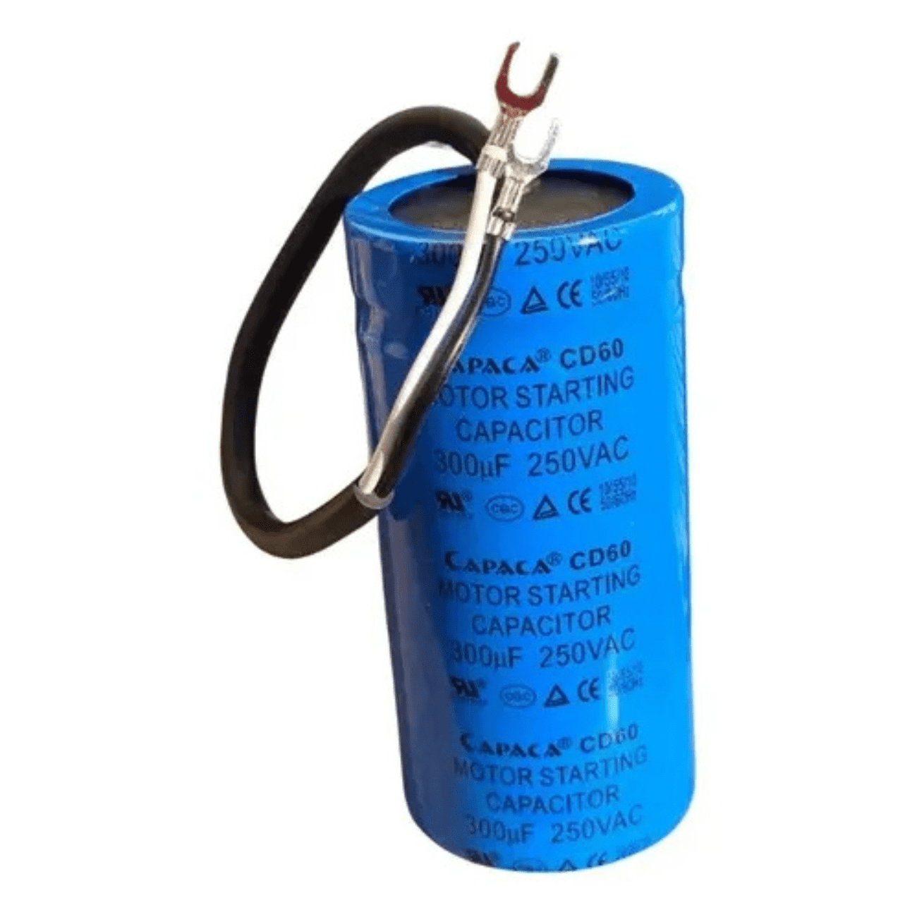 Erux - Condensador Arranque 300uf 250v Motor Eléctrico