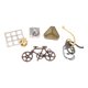 thumbnail image 3 of 5 Tipos juego Intelectual Creativo Ocio Rompecabezas Metal Magic Lock Juguete Estilo 3, 3 of 5