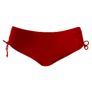 Samia - Bikini Calzón Ajustable Caderas Rojo Xl