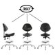 thumbnail image 4 of Taburete Nazalus con respaldo y reposapiés, 160 kg, 4 of 6