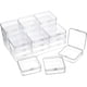 thumbnail image 1 of Caja de almacenamiento SATINIOR 8.4x8.4x3 cm, pack de 24 transparentes, 1 of 6