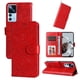 thumbnail image 1 of Funda tipo cartera FOXDOCK para Xiaomi 12T , diseño girasol en relieve, cuero PU, cierre magnético, soporte y tarjetero, 1 of 5
