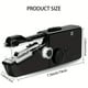 thumbnail image 4 of 1pc Handheld Sewing Machine: Portable Cordless Tool for Home Repair & Handicrafts (Battery Not Included), 4 of 4