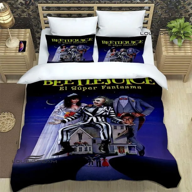 Horror movie B-Beetlejuice Bedding Sets exquisite supplies set duvet cover bed comforter set bedding set luxury birthday gift