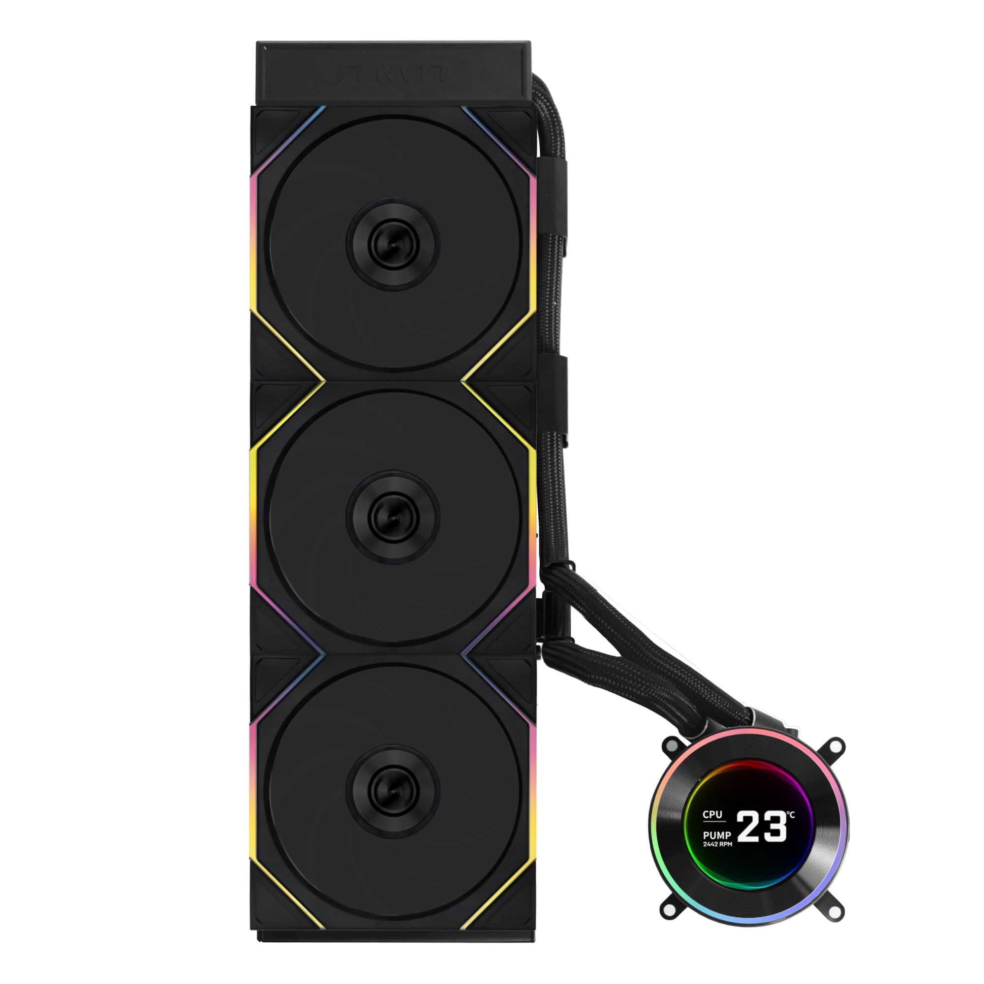Lian-li - Ventiladores Lian Li Hydroshift Ii Rgb De 360 Mm Con Enfriador De Cpu Líquido