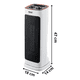 thumbnail image 3 of Calefactor Cerámico De Torre De 2000w Termostato Ajustable, 3 of 4