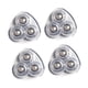 thumbnail image 5 of 4 Piezas De Deslizadores De Ruedas Autoadhesivos Para Contenedores De Almacenamiento De Peque?os Electrodomésticos Transparentes, 5 of 5
