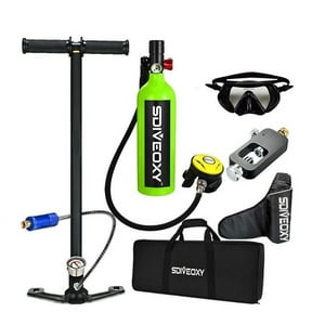 Crusec - Kit Buceo Tanque De Oxígeno Natación Deportes Acuaticos