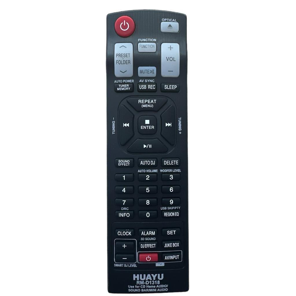 Genérico - Control Remoto Equipo Lg Cd Home Audio Sound Bar Mini Audio