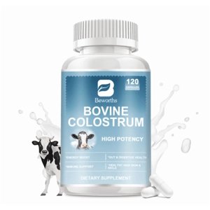 Beworths Nutrition - Super Colostrum 1000Mg Para Potenciar Todo El Sistema Inmune
