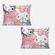 thumbnail image 2 of My Melody Soft 3D Printed Duvet Cover Bedding Set with Comforter Cover 3 Piece Set, 2 of 5