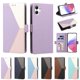 thumbnail image 5 of Cartera Plegable para Samsung Galaxy A07, PU Tricolor con Ranuras, Morado, 5 of 6