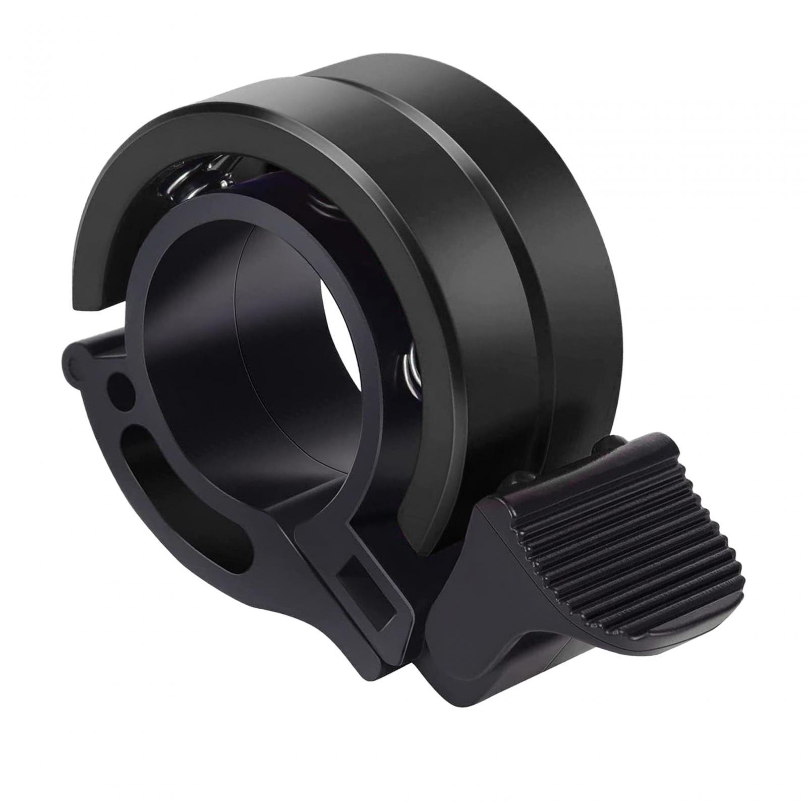 Ioensy - Timbre De Bicicleta, Timbre De Advertencia De Bicicleta Pequeño, Resistente Al Agua, Sonido Fuerte, Accesorios De Ciclo, Negro