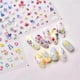 thumbnail image 1 of Pegatinas para uñas Dedyel 8 × 13 cm con diseño de margarita y flores silvestres, 1 of 7