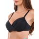 thumbnail image 2 of Bikini sostén torcido copa grande negro Talla 44, 2 of 4