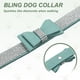 thumbnail image 4 of Collar de Perro Uxcell Lindo con Brillantes de Diamantes, Collar de Perro Ajustable de Cuero con Accesorios de Joya Brillante de Diamante 17", (Azul Claro), para Taza de Té / Gato / Mascota Pequeña, 4 of 7