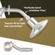 thumbnail image 5 of Brazo de ducha SUPPLYGIANT 20 cm Acero inoxidable con acabado níquel cepillado, 5 of 6