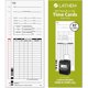 thumbnail image 1 of Lathem Universal PayrollJob Time Cards, White, 100 Pack E7, 1 of 3