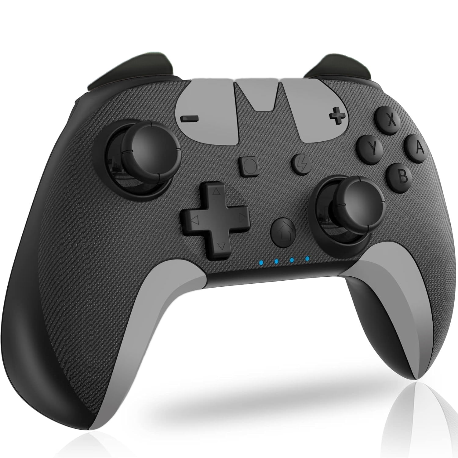 Genérico - Controlador De Juego - Gamepad Inalámbrico Para Nintendo Switch/oled/lite Con Botón Macro, Función Turbo De 3 Niveles, Vibración Ajustable De 4 Niveles, Control De Movimiento De Seis Ejes
