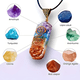 thumbnail image 2 of Pulsera y collar de siete chakras, pulsera de piedra de, 2 of 3