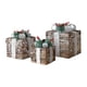 thumbnail image 2 of 3Pcs Cajas De Regalo De Decoración Navide?a Adornos Navide?os Caja De Cono De Pino De Arte De Hierro, 2 of 5