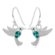 thumbnail image 1 of Aros Colgate Colibrí Ave Cristal Verde, 1 of 3