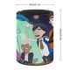 thumbnail image 2 of Dodo-theme Cylinder Pen Holder Pencil Organizer with Flannel Lining PVC Leather Material Cardboard Base for study work 10*8CM, 2 of 6