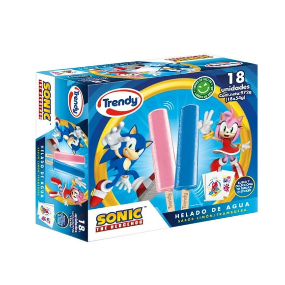 Helado Multipack Sonic 18Un, 18 Un