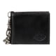 thumbnail image 1 of Wallet Dickies RFID con cadena plegable de piel para uso diario, color negro, para hombre, 1 of 5