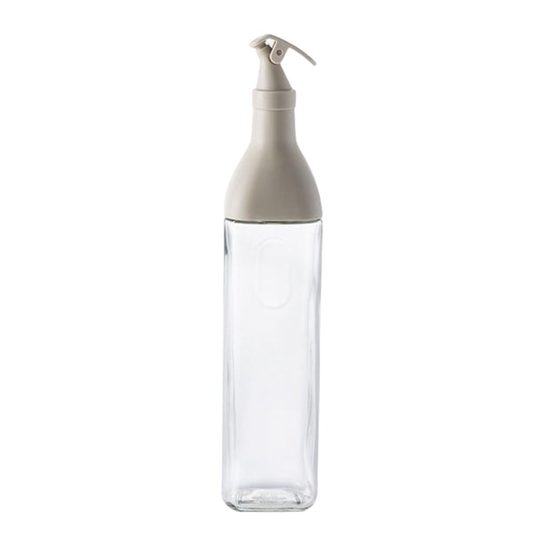 Apretón Cómodo Ampliamente Utilizado Del Dispensador Del Vinagre De La Botella De Aceite De Cristal Claro 500ml