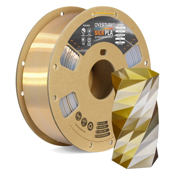 Filamento Silk Pla Bicolor 1 75 Mm Bobina De 1 Kg