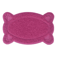 Genérico - Alfombra Atrapa Arena Para Gatos, Salida Arenero Mascotas Color Verde