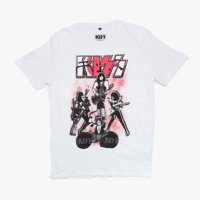 Polera Hombre You Kiss Escenario Blanco