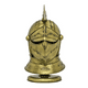 thumbnail image 2 of Casco Medieval Casco Caballero Gold Con Soporte, 2 of 3