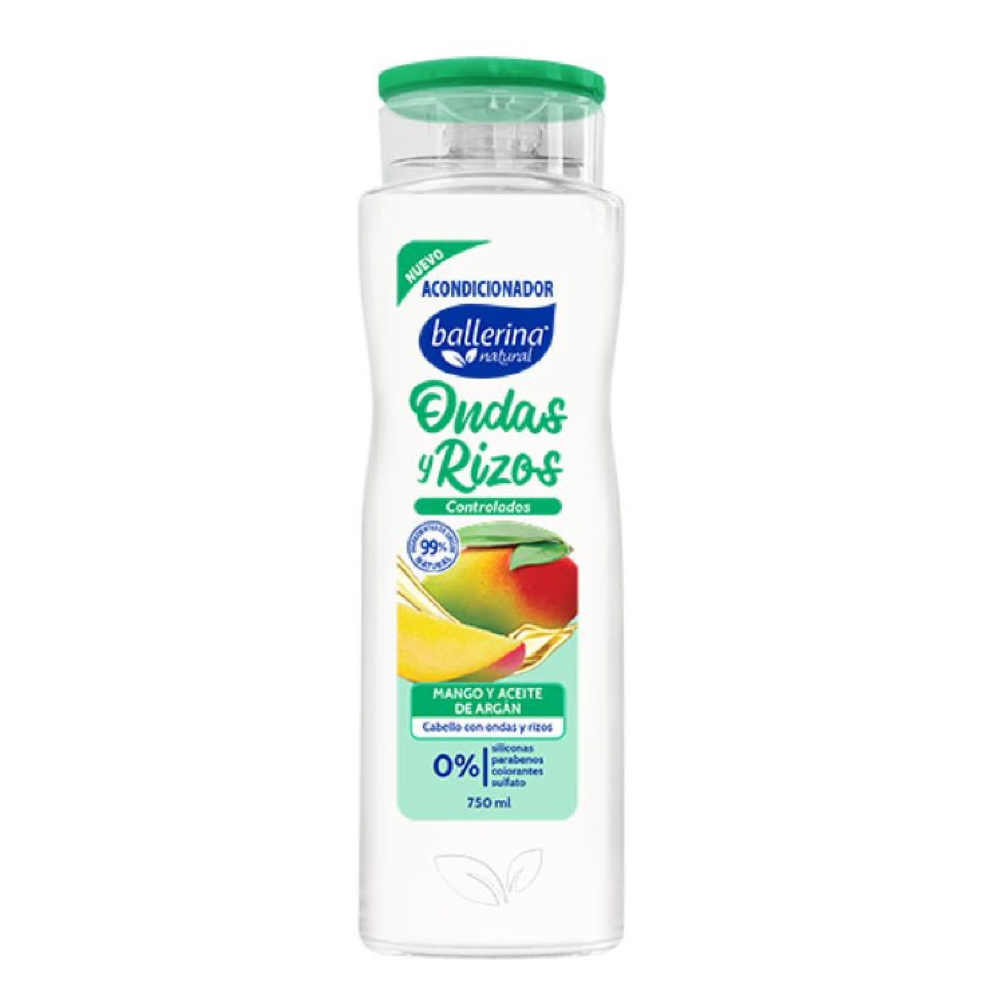 Acondicionador Ballerina Ondas Y Rizos Controlados