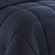 thumbnail image 3 of Comforter Sweet Home Collection Down Alternative, color azul marino, 3 of 3