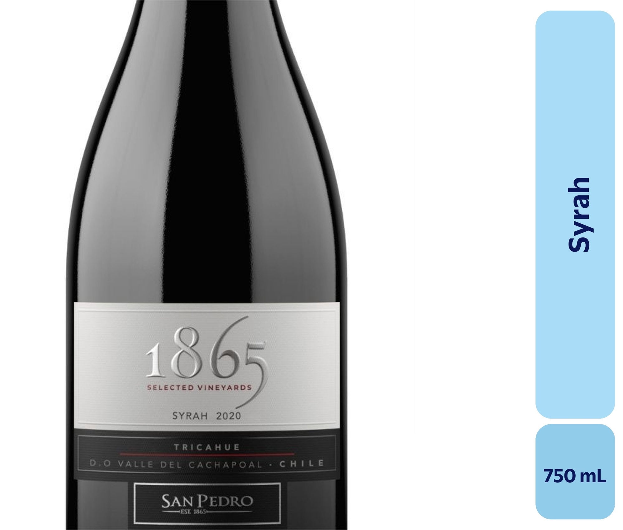 1865 - Vino Syrah Botella