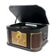 thumbnail image 1 of Tocadiscos DLITIME Todo-en-uno de 3 velocidades Bluetooth Vintage, 1 of 3
