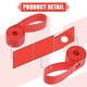 thumbnail image 4 of Ofertas Únicas Cinta de Llanta de Rueda de Bicicleta Banda de Protección de Tubo Interior Par Rojo-20in, 4 of 7