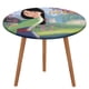 thumbnail image 1 of Mulán theme Fitted Round Tablecloths Elastic Edged Table Covers Waterproof Table Cloth For Kitchen Holiday Party Tables Decor 150cm, 1 of 6