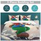 thumbnail image 5 of Super Mario Bed Duvet Cover Microfiber Bedding Sets 3D Printed Lightweight 3 Piece Comforter Sets for Kids Boys Girls, 5 of 5