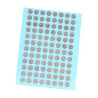 Bothyi - Almohadillas De Botón Conductoras Cinta Conductora De Repuesto Para Reparación De Teclado Gamepad 6 Mm 96 Piezas