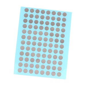 Bothyi - Almohadillas De Botón Conductoras Cinta Conductora De Repuesto Para Reparación De Teclado Gamepad 6 Mm 96 Piezas