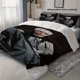 thumbnail image 1 of 3pcs Tom Kaulitz Inspired Printed Duvet Cover Set Perfect for Family Gatherings And Gifts, 1 of 1