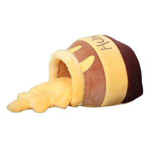 Ioensy - Honey Pot Pet Cat Bed Soft Cave Nest Sleep Bed Perrera Con Mat Honey Pot